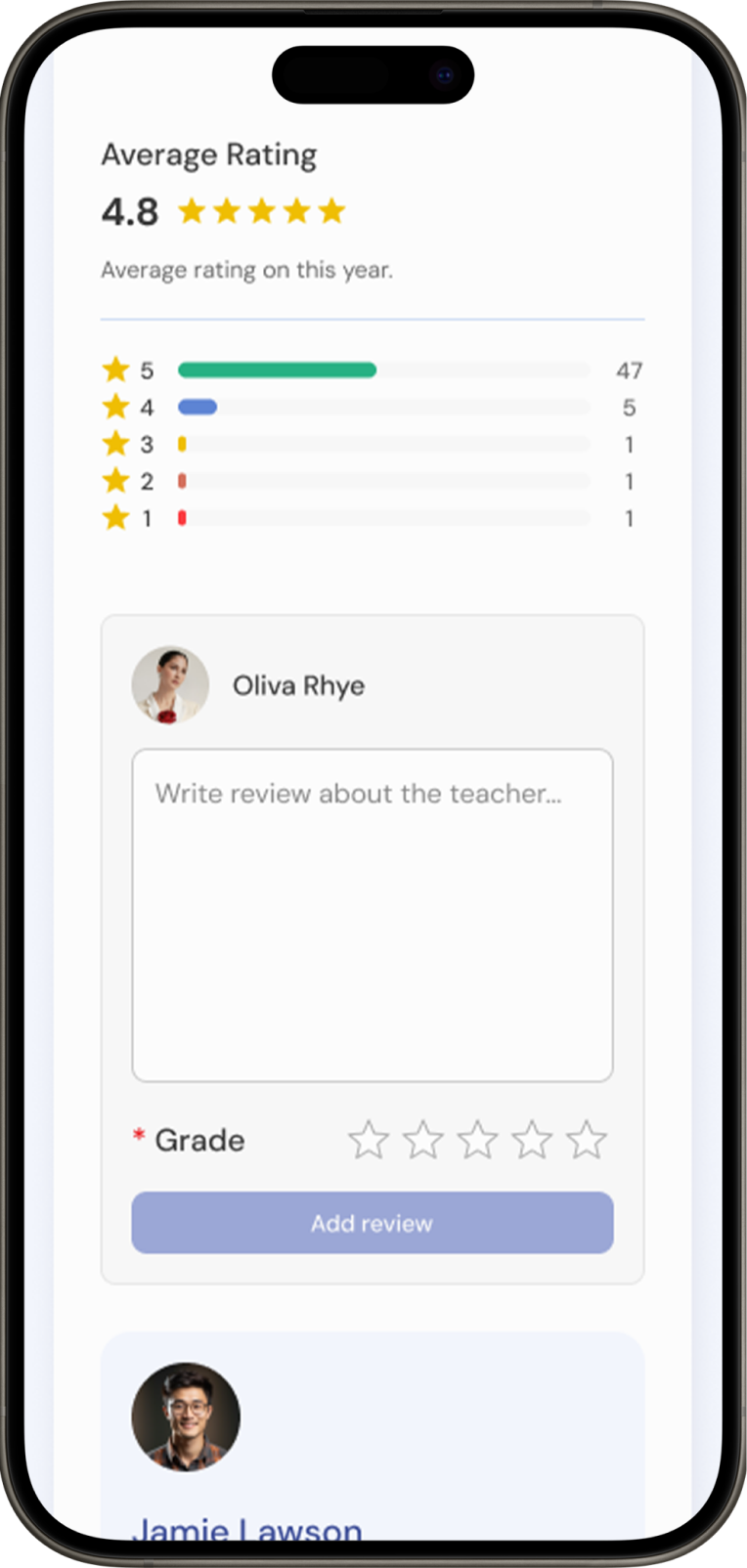 Mentingo learning app view
